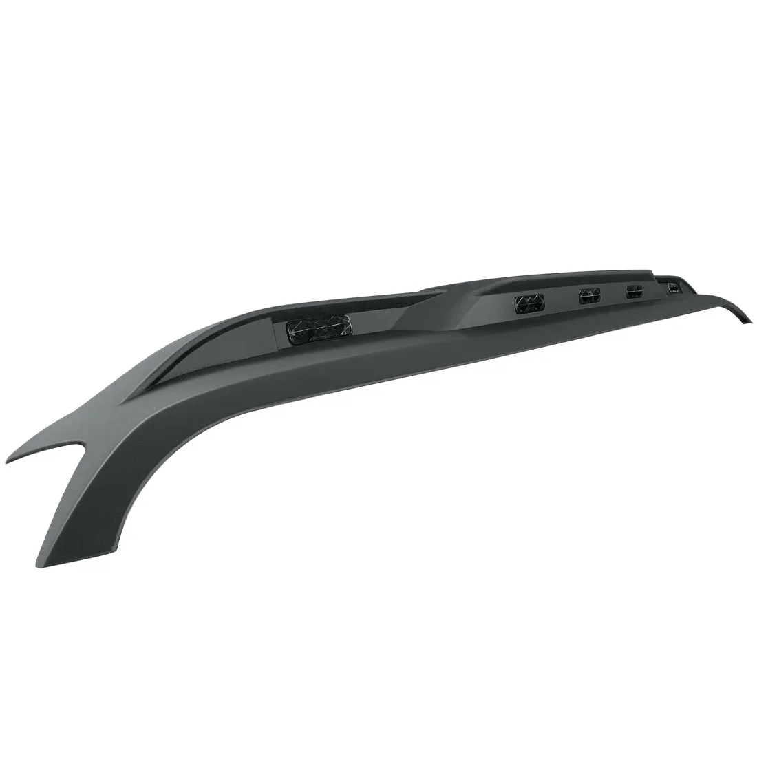 Front Hood Protector Stone Guard W/ Amber LED Lights For 18+ Jeep Wrangler JL & Gladiator JT product image