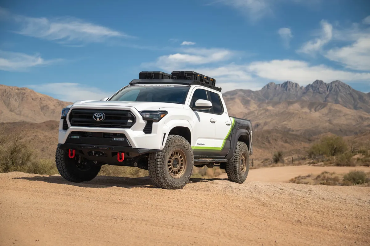 2024-2025 Toyota Tacoma Double Cab DV8 Offroad OE Plus Side Steps product image