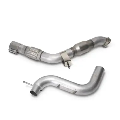 BBK Performance Ford Mustang 2.3 Ecoboost High Flow Catted Down Pipe 15-23
