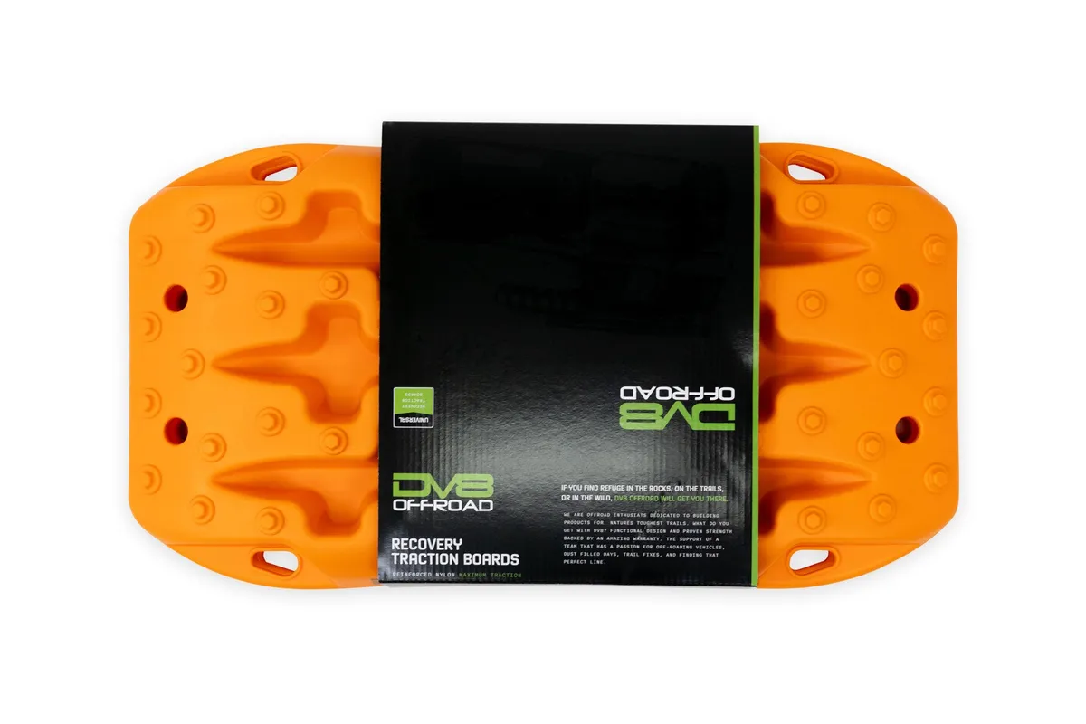 DV8 Xtract Mini Traction Board Pair | Black or Orange product image
