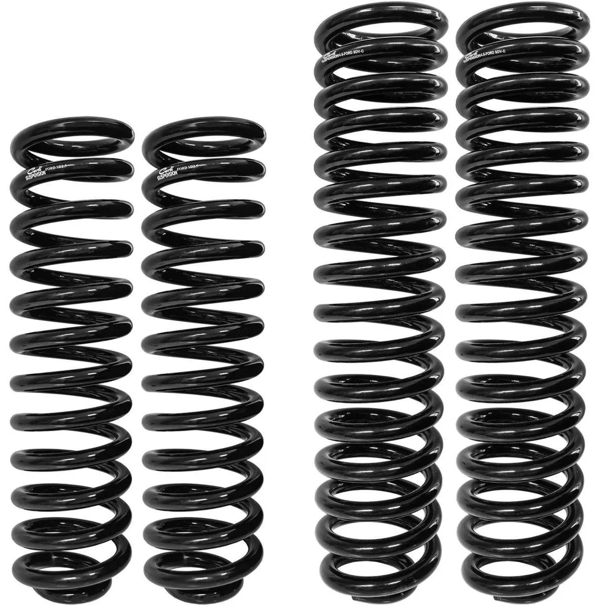Carli Linear Rate Coil Springs, 2.5/3.5" Lift, 2005-26 Ford F250/F350, 4x4, Pair product image