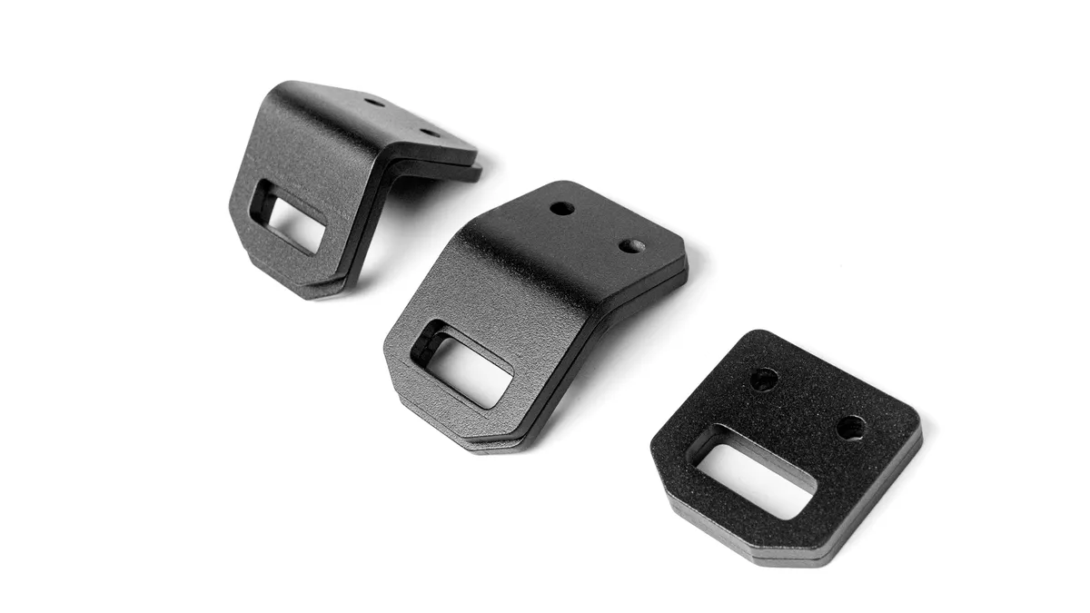 Sherpa SmileyAccessories Black Textured Powder Coat product image