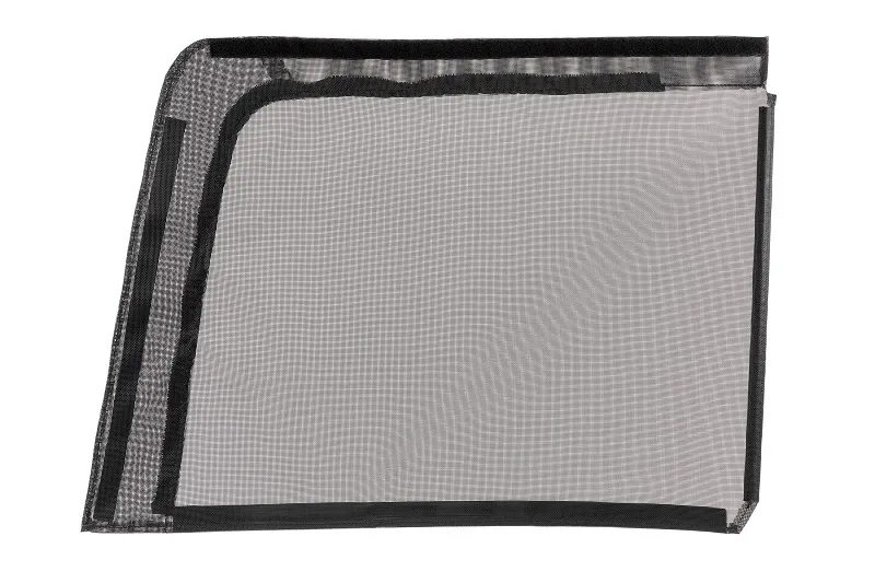 Mesh Trail Screens 2010-2018 4 Dr JKU Wrangler with Factory Original or MasterTop Soft Top 3 Piece Kit Black Mesh MasterTop product image