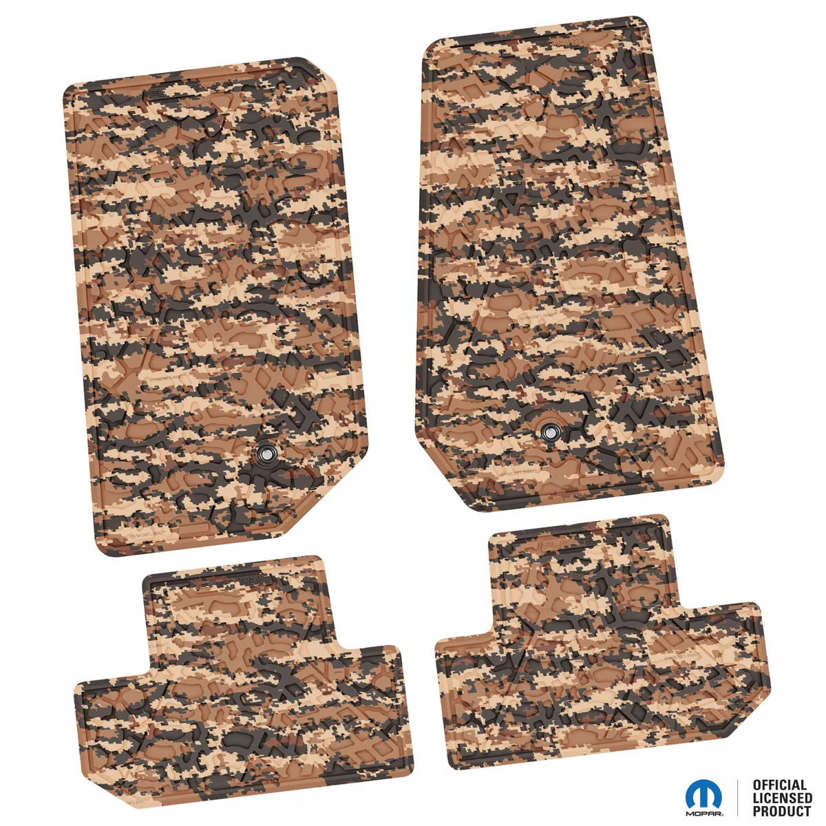 07-13 Jeep JK 2 Dr Front -Tire Tread/Scorched Earth Scene - Black product image