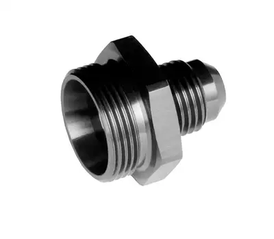 Redhorse Performance 08 to 7/8 x 20 Holley Dual Feed Carb Fitting Black 2/Pkg