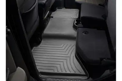 Weathertech FloorLiner™ DigitalFit®; Black; Rear;