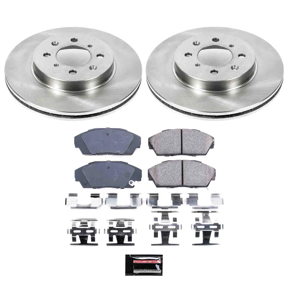 Autospecialty Brake Kit Front 1990-1993 Acura Integra 1990-1993 Honda Civic Sedan product image