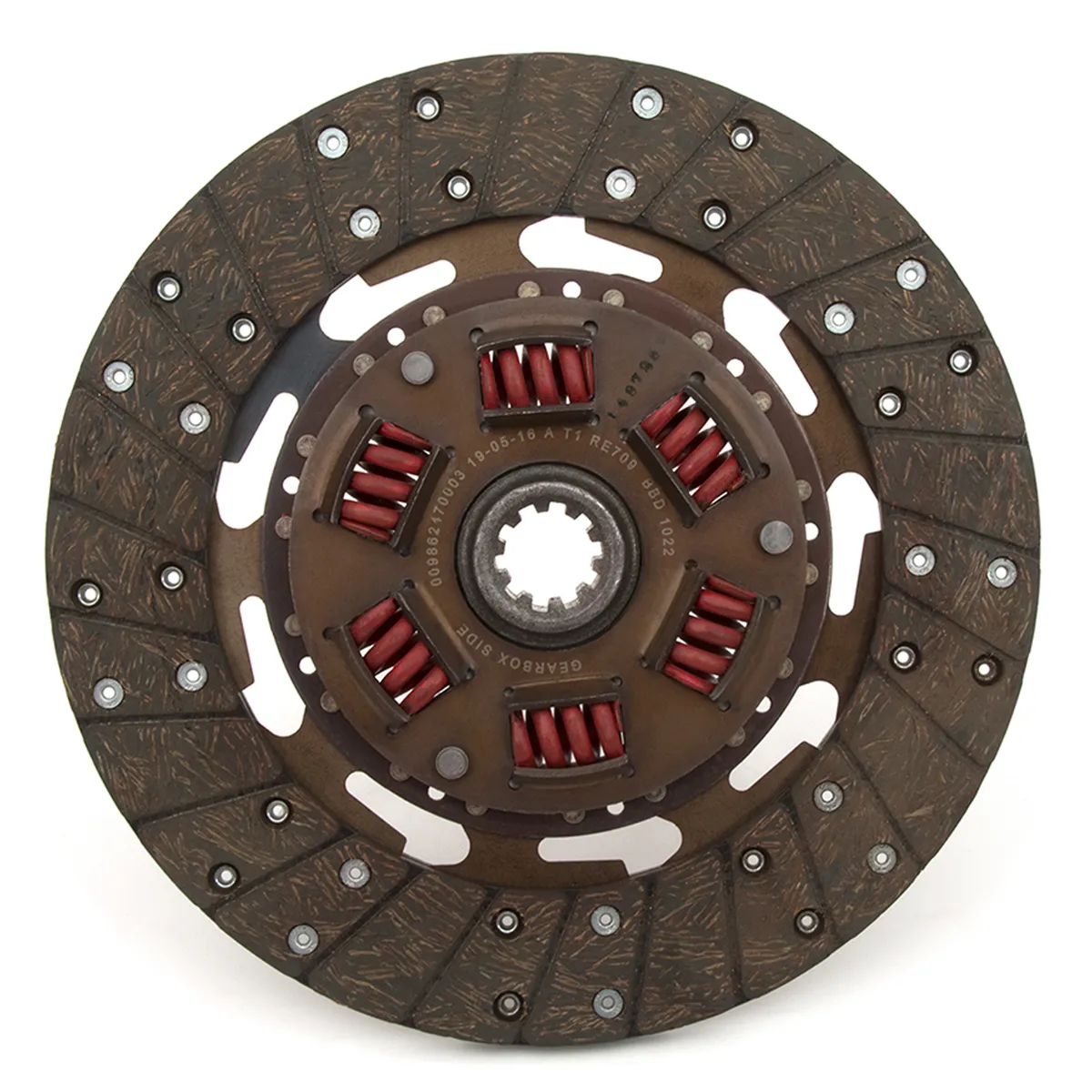 Centerforce ? I and II, Premium Clutch Friction Disc, 10in Dia., 10-Spline, Fits Ford/Mercury Cars and Trucks 6/8 Cyl product image