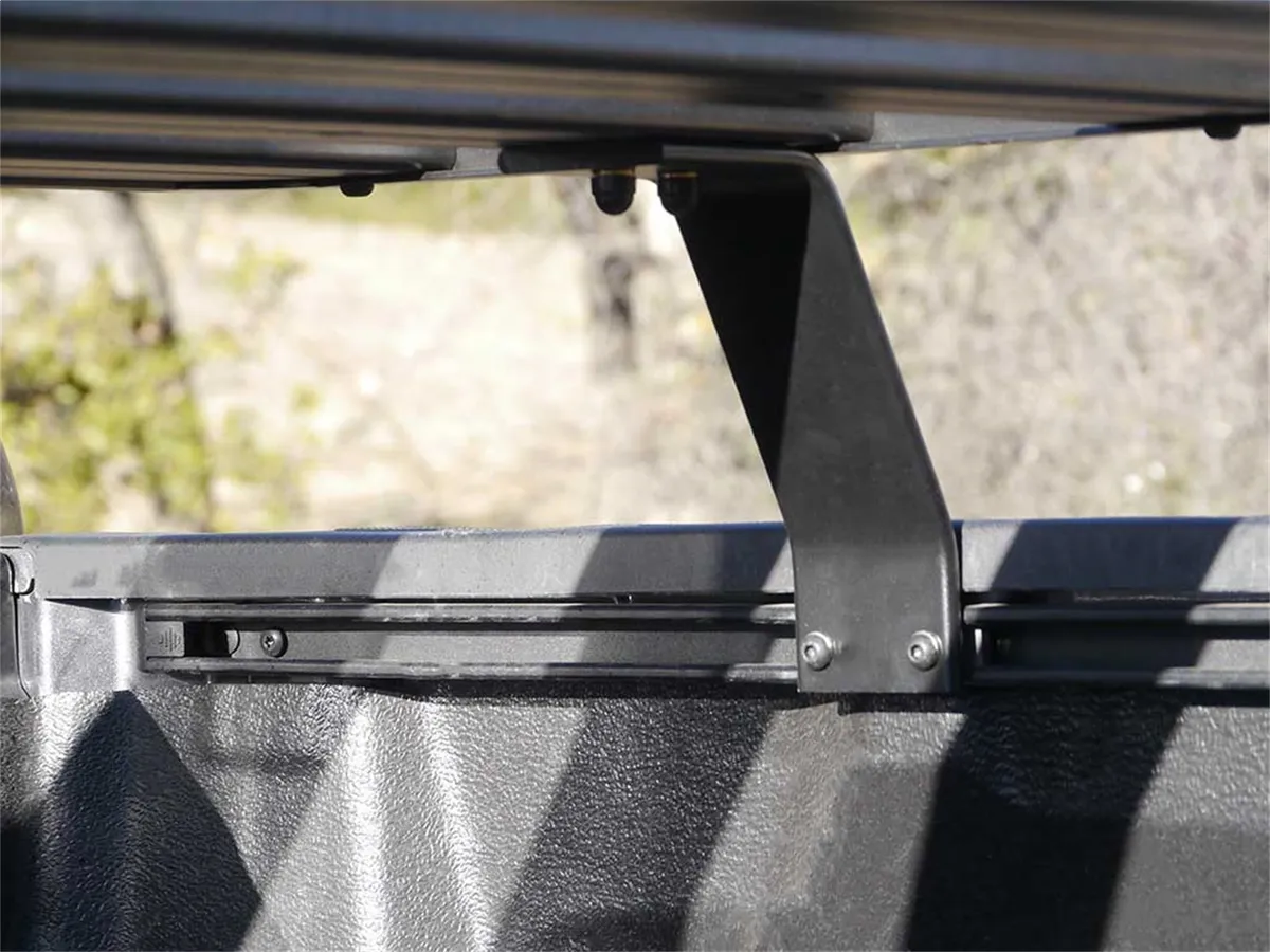 Slimline II Load Bed Rack Kit; incl. Universal Load Bed Leg; Roof Load Bar Pair 1575mm W; Bakkie Load Bed Tracks 1200mm L; product image