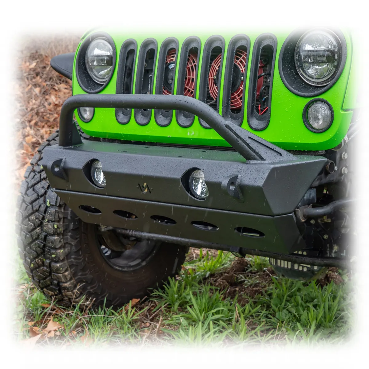 Jeep JK/JL/JT Front Bumper with Full Skid Plate | 2007–2025 product image
