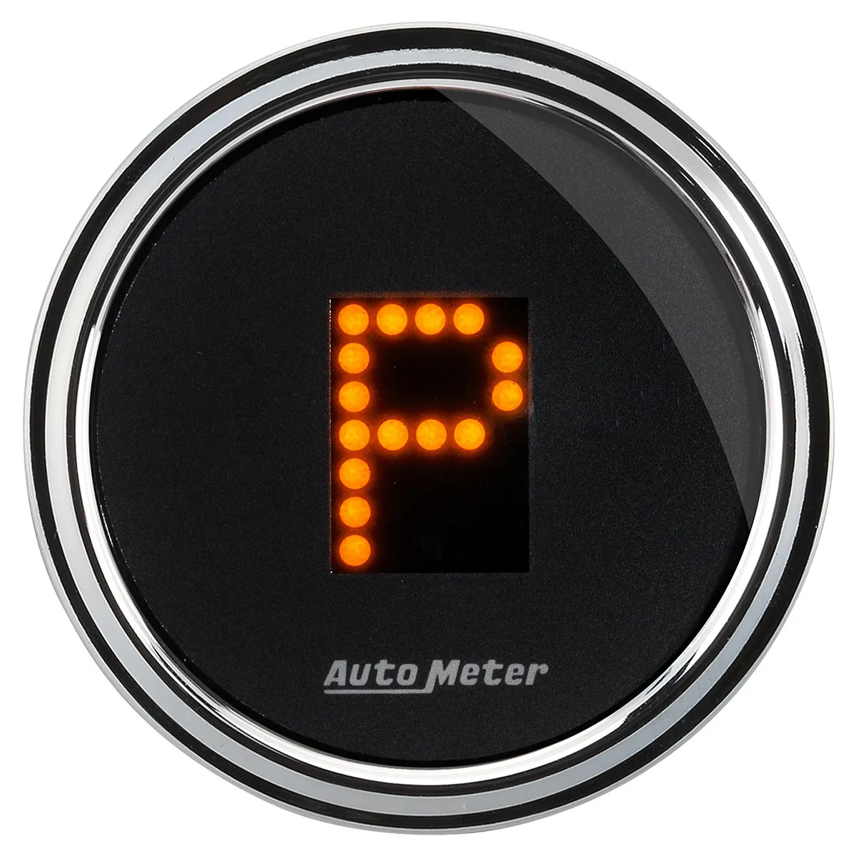 Gauge, Gear Pos, 2 1/16", incl indicators, Black Dial, Dome Lens, Chrome Bezel product image