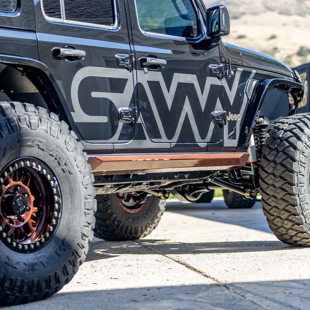 18c Wrangler Bolt On Slider Kit Raw product image