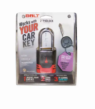 BOLT (Clamshell)9506 gm a Earlier Model Vehicles Padlock