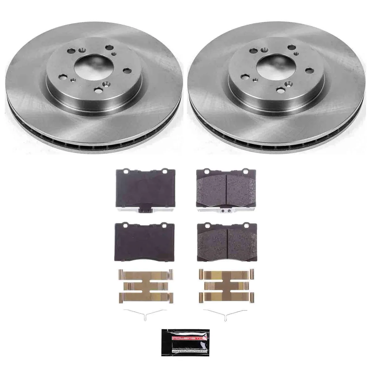 Z17 Direct Replacement Kit: Rotors; Ceramic Pads W/Hardware product image
