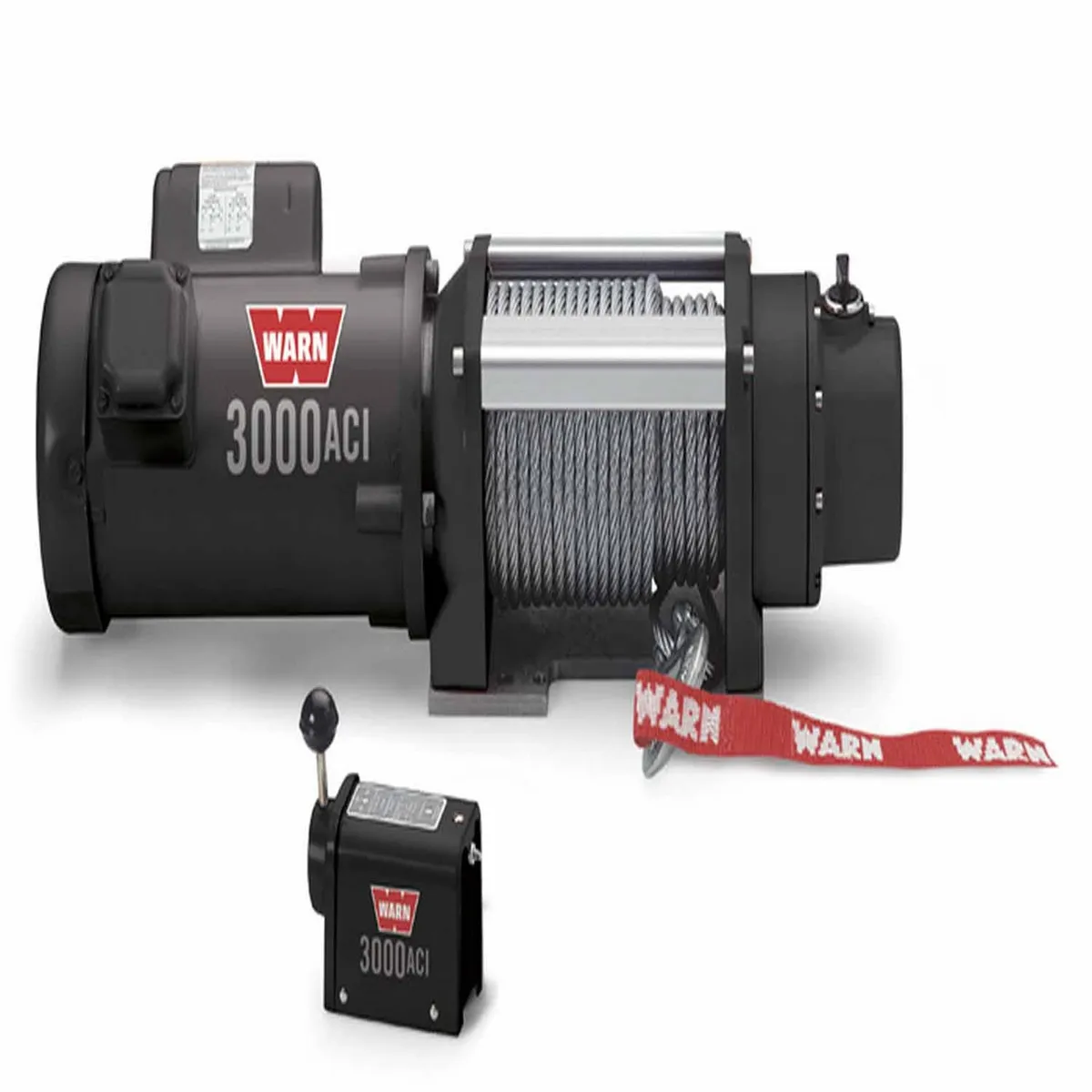 ACI 3000-115V Hard Wire Winch 3000lb Wire Rope product image