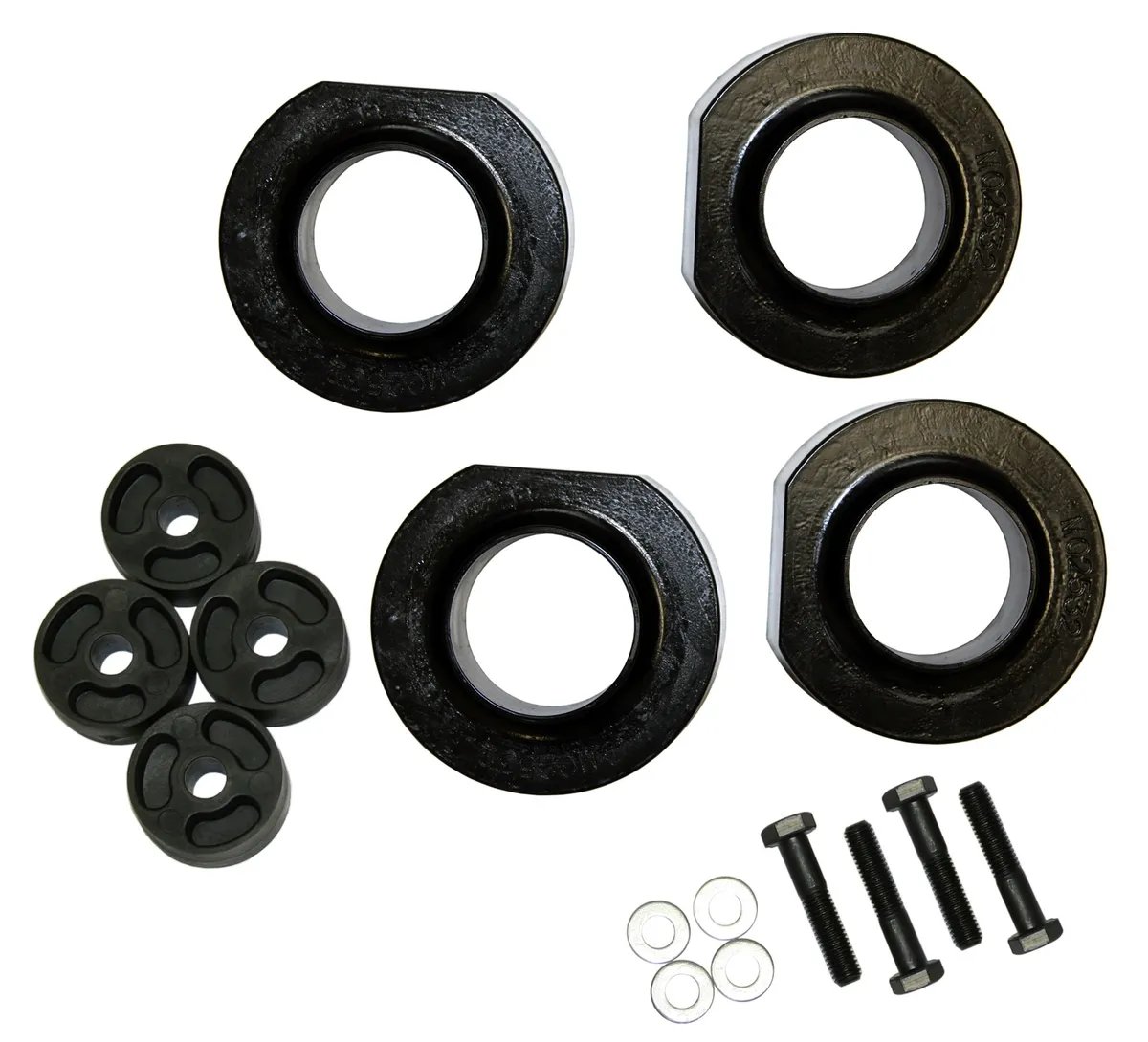 Jeep TJ Lift Kit 2 Inch Lift Includes Poly Spacer Blocks U Bolts Skyjacker product image