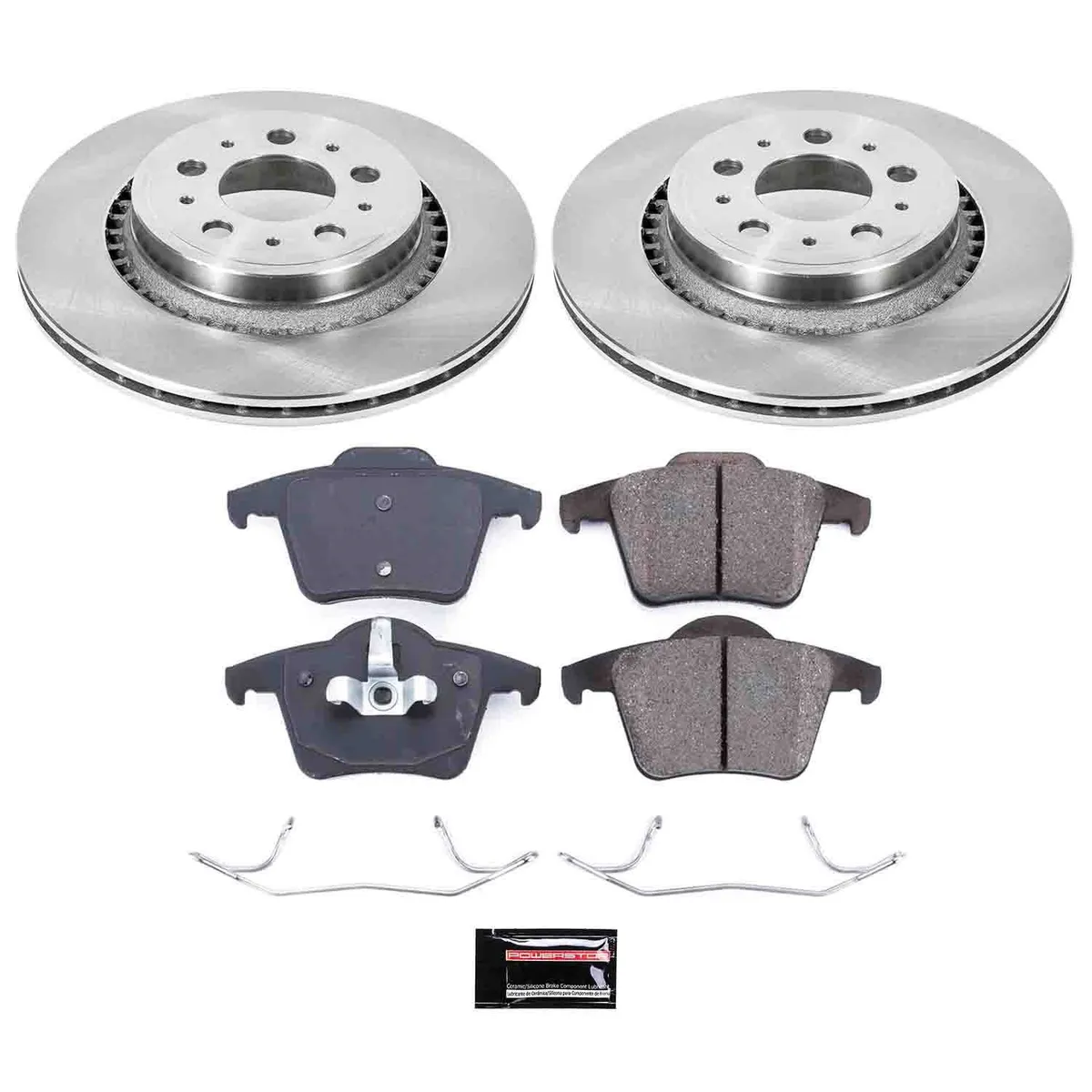 Z17 Direct Replacement Kit: Rotors; Ceramic Pads W/Hardware product image