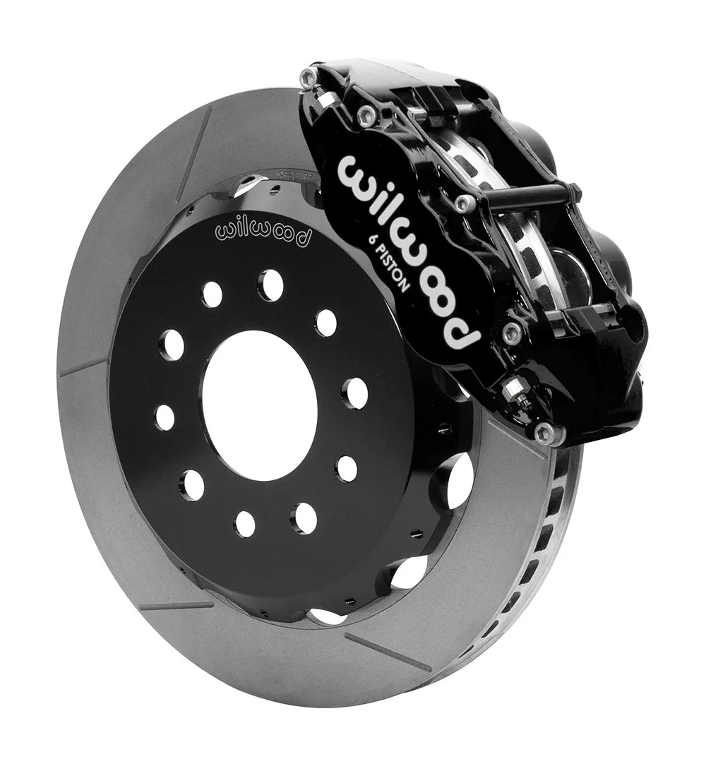 2007 - 2018 Jeep Forged Narrow Superlite 6R Big Brake Front Brake Kit (Hat) - 140-13880 product image