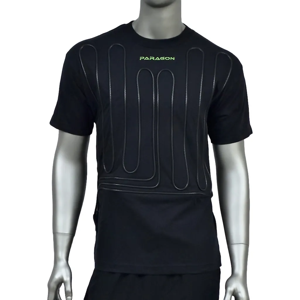 PARAGON PRO INC Shirt Cooling Medium Black Right Exit