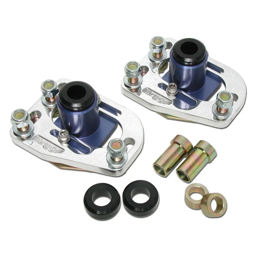 1979-1993 Mustang Front Caster Camber Plate Kit Aluminum product image