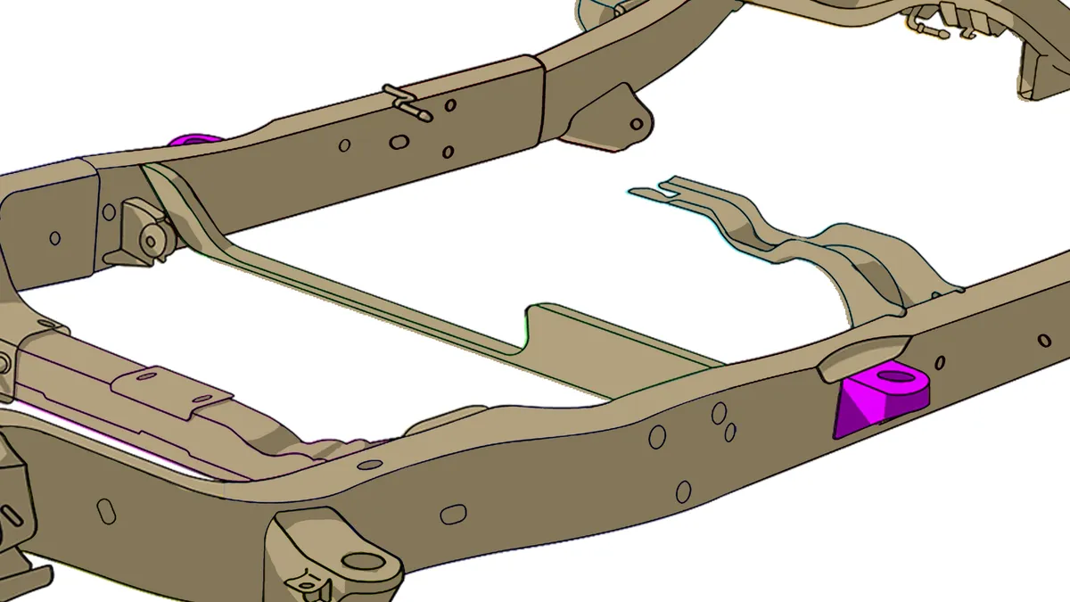 2002-2013 Chevy Avalanche 2000-2014 Chevy Suburban 2000-2014 Gmc Yukon XL 2003-2013 Cadillac Escalade Ext 2003-2014 Cadillac Escalade Esv Center Body Mount product image