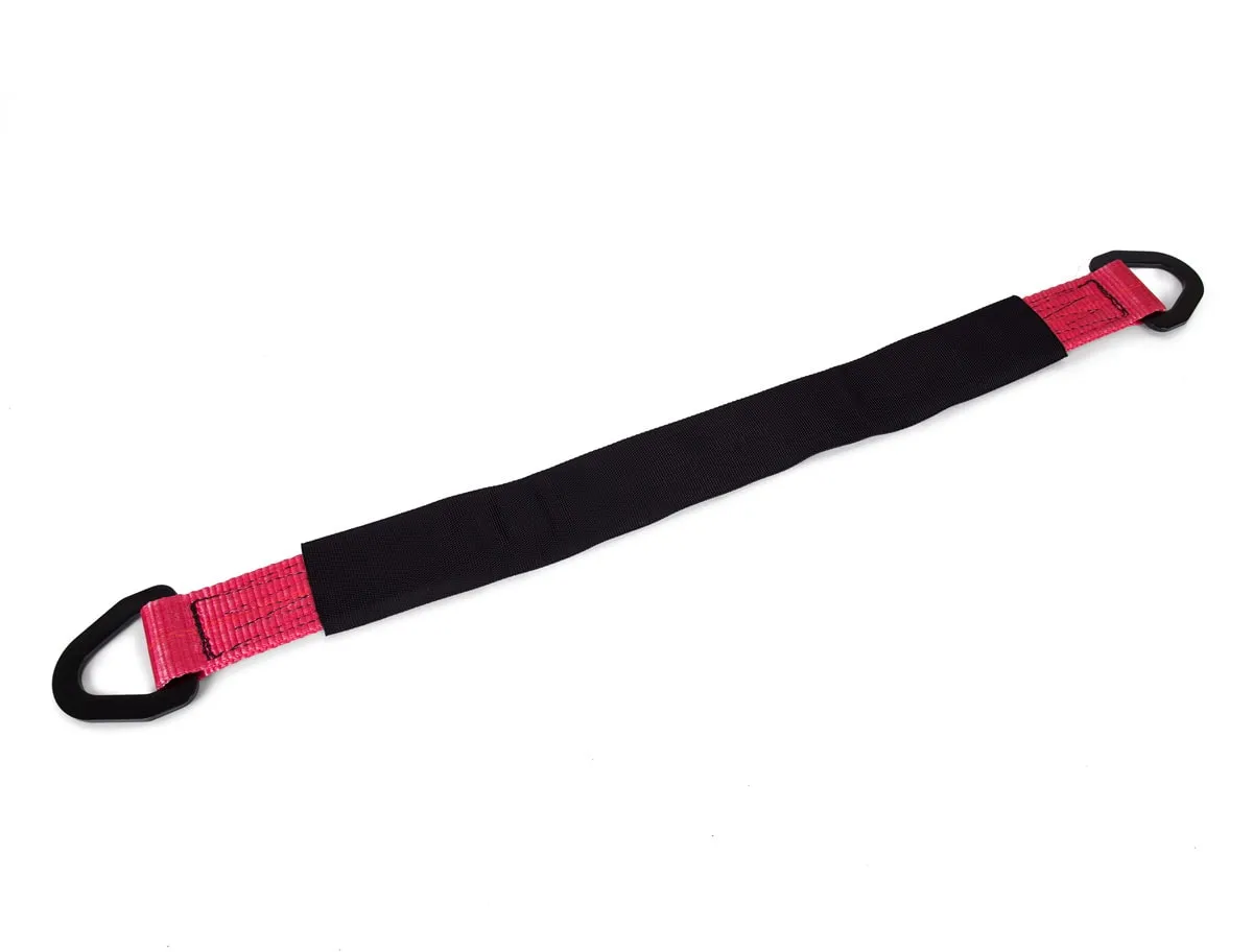 SpeedStrap 2in x 30in Axle Strap w/ D-Rings, Red - 10,000lb Max Capacity product image