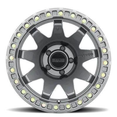 Method Race Wheels Aluminum Wheels 17x9 MR108 Bolt Pattern 5 On 127 Offset -44 Lip Size 0.63 Gloss Titanium GY Method