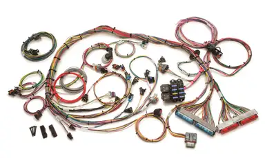 Painless Wiring Fuel Injection Wiring Harness; Throttle By Wire; Standard Length; 8 Fuses w/2 Ignition/1 Fuel Pump Relay;