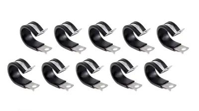 Fragola Performance Systems 7/8in (875in) Padded Line Clamps Bag of 10 Pcs