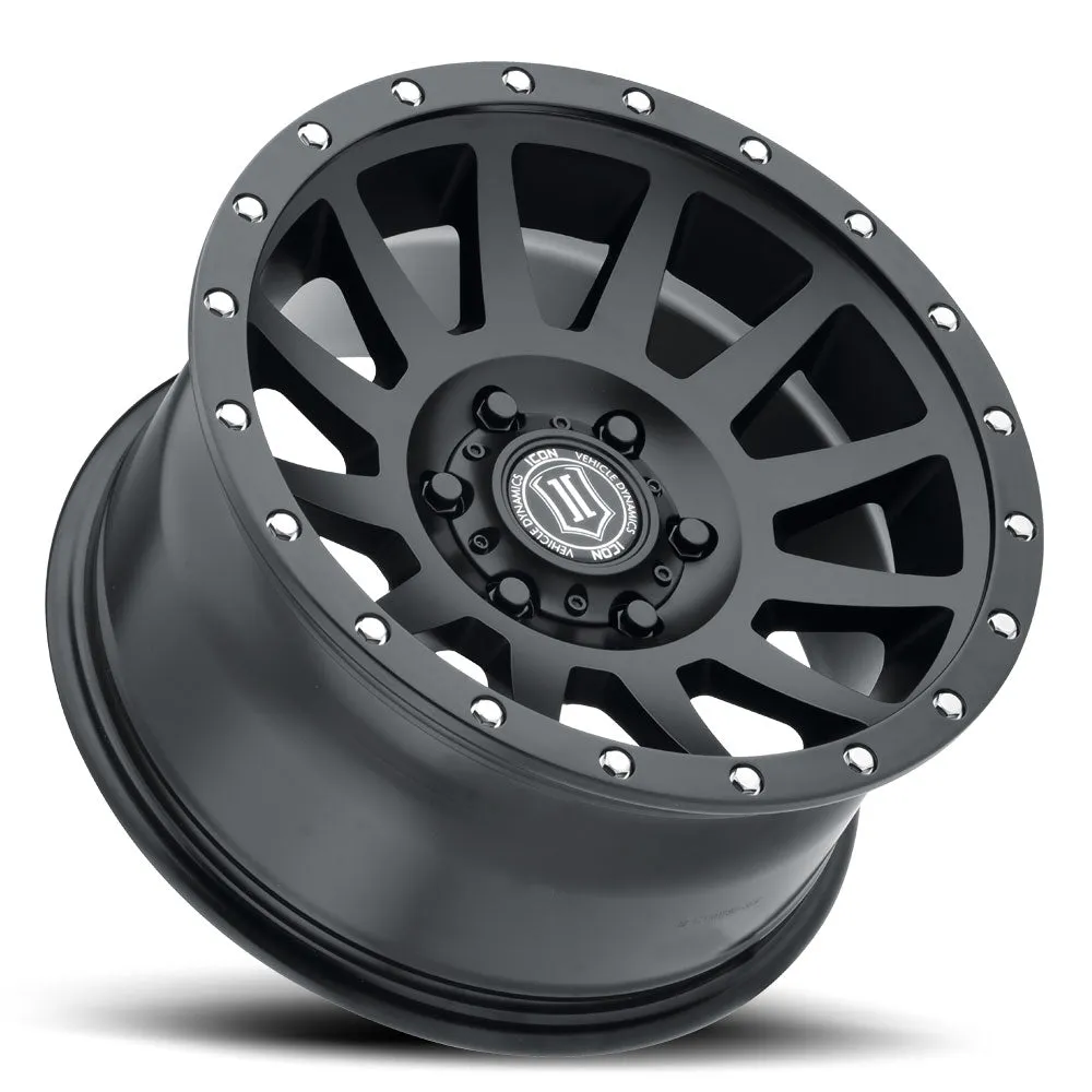 17 X 8.5 Compression 5 X 5in 4.5inbp 6mm Offset Sat Black product image