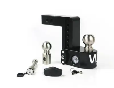 Weigh Safe Cerakote 6in Drop Hitch With 2in Shank (10k/12.5k Gross Tongue Weight Rating) With Ws05