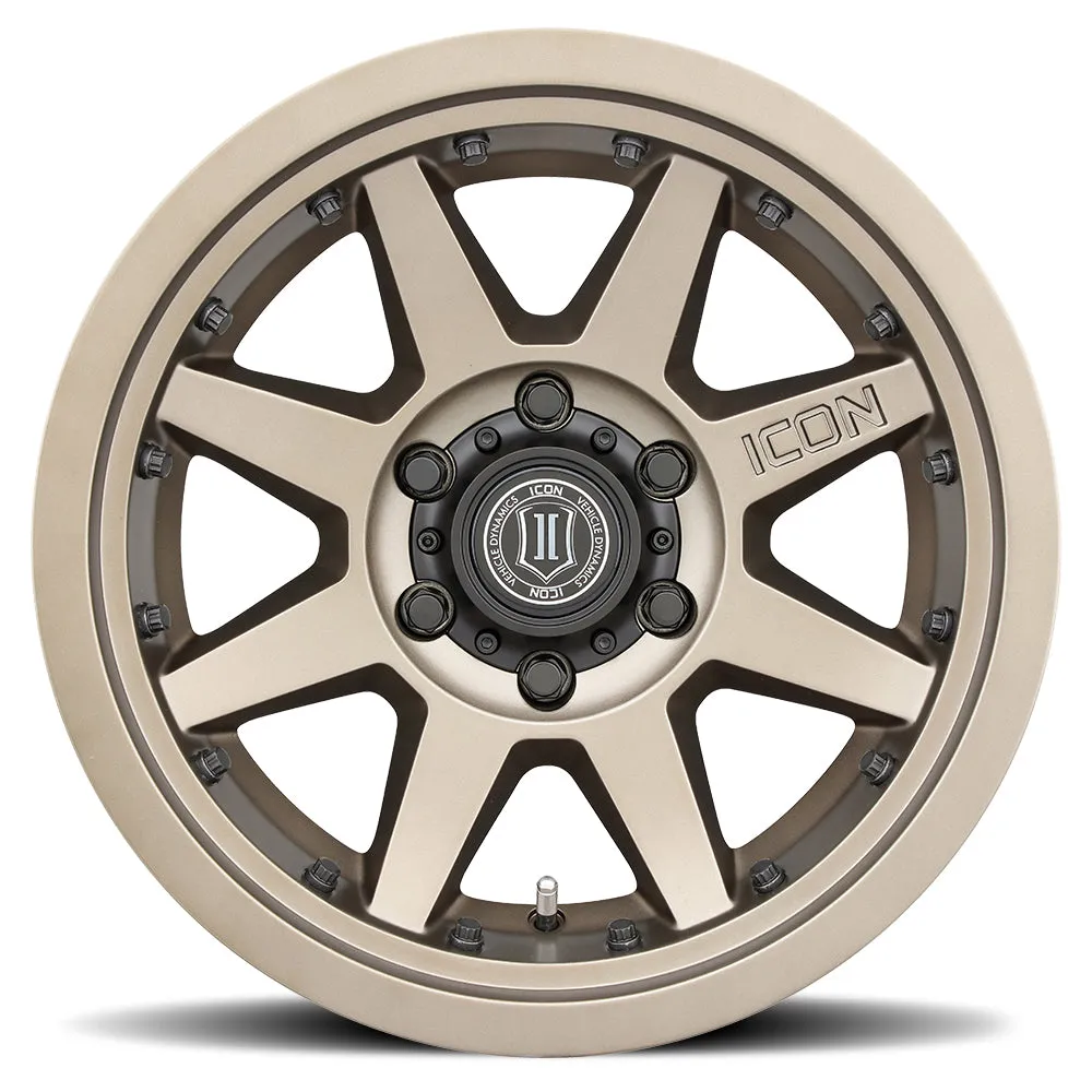 17 Rebound Pro Wheels Size 17x8.5 Finish Bronze Bolt Pattern 6 x 5.5 Backspace 4.75 Offset 0mm product image