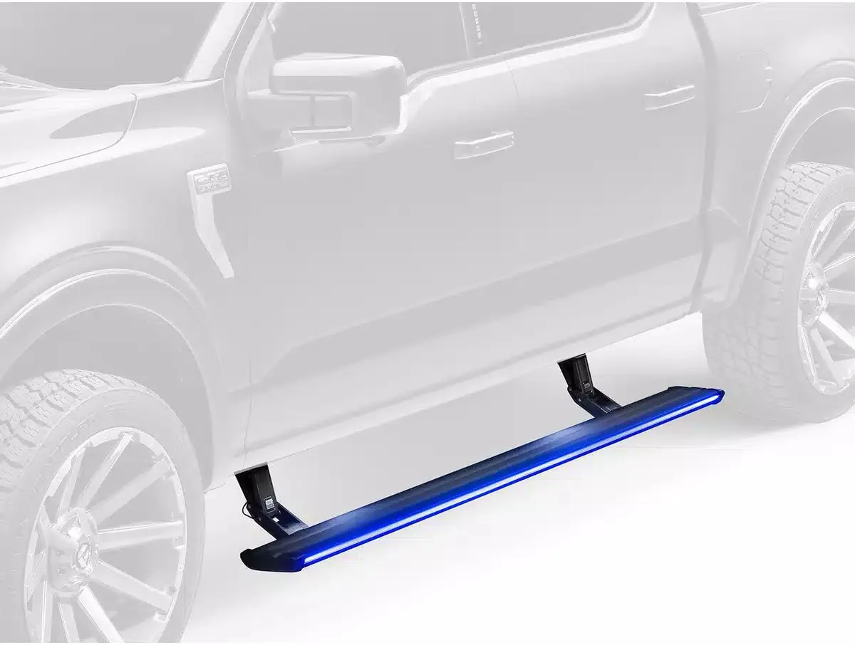 Amp Research 2020 2021 Ford F-250 Super Duty Black Powerstep Vision 96236-01a product image
