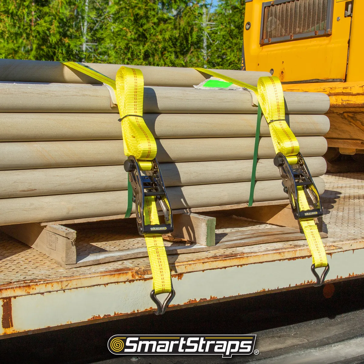 14ft 5000lb Ratchetx Ratchet Tie Down 2 pk Yellow product image