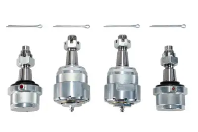 Dynatrac Dynatrac ProSteer Rebuildable Knurled Ball Joint Kit 2 Upper / 2 Lower - JK