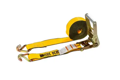 BulletProof Hitches Bulletproof Heavy Duty 2in Ratchet Strapyellow