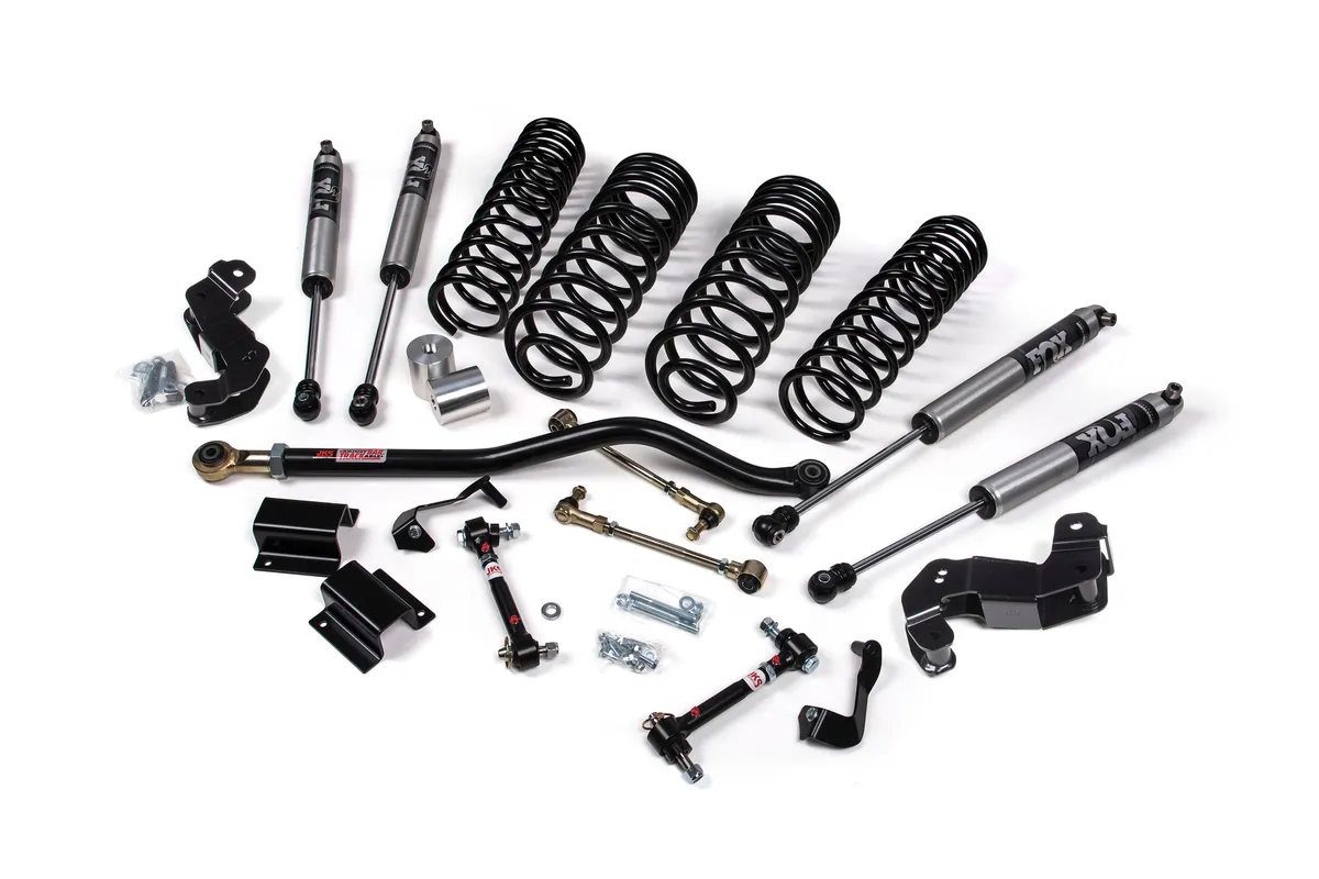 2020-2023 Jeep Gladiator JT 4WD 3-3.5 Inch J-Kontrol Suspension Lift Kit 1.5-2 Inch Rear w/ Fox 2.5 Performance Elite Shocks JSPEC product image