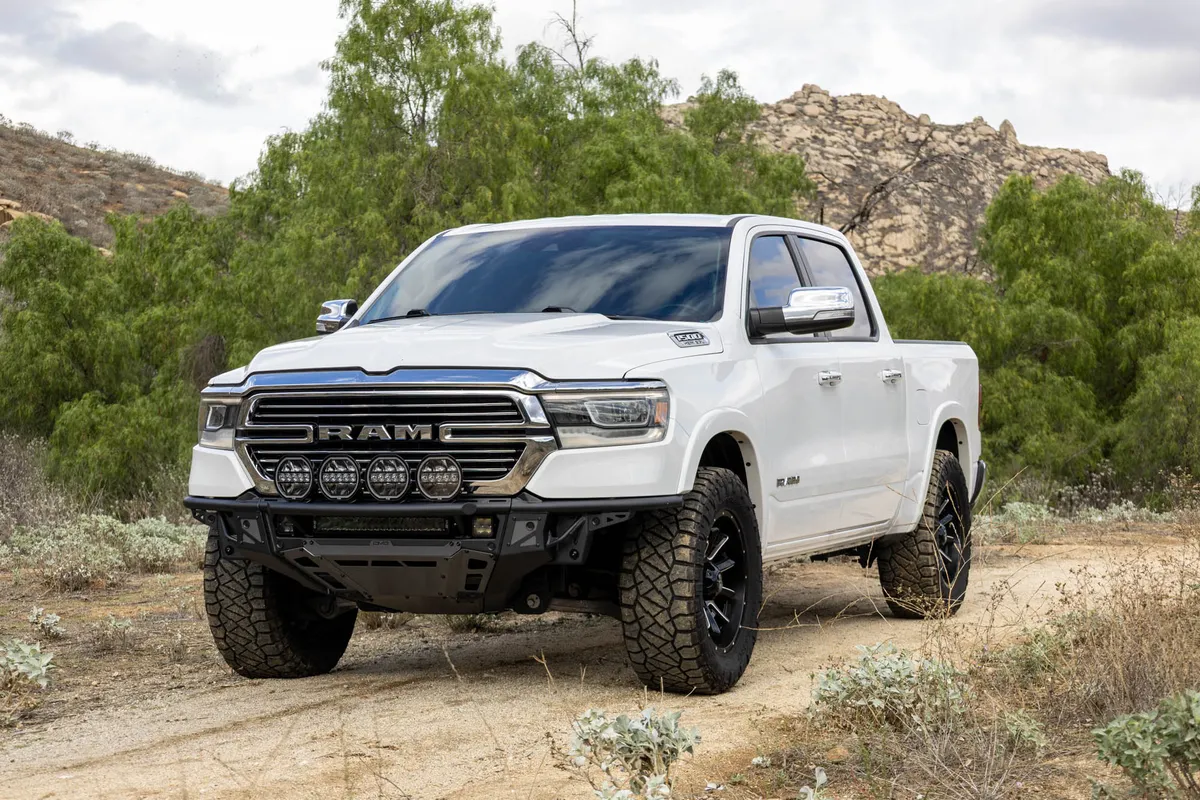 DV8 2019-2025 Ram 1500 Tube Front Bumper FBDR1-07 product image