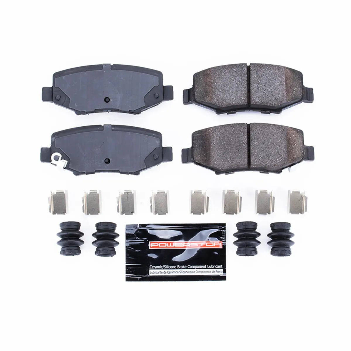 Rear Z23 Evolution Sport Carbon Fiber Infused Ceramic Brake Pads product image