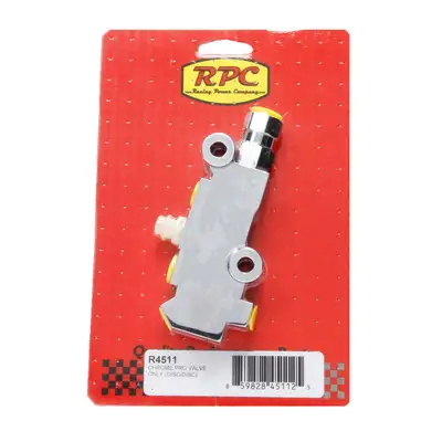Racing Power Company Chrome Prop Valve Only (Disc/Disc)