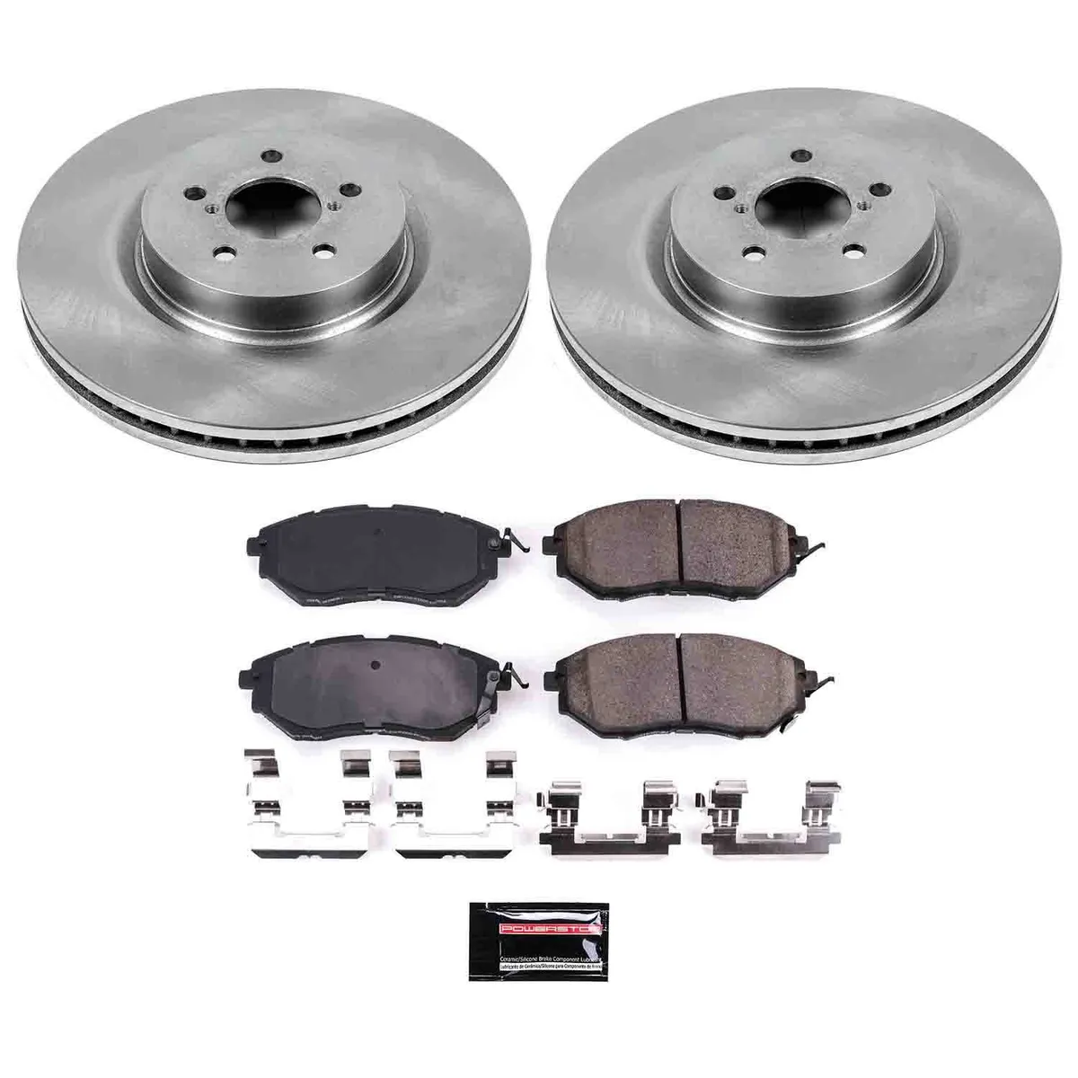 Autospecialty Brake Kit Front 2014-2018 Subaru Forester 2005-2014 Subaru Legacy 2010-2014 Subaru Outb product image
