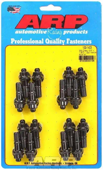 ARP Auto Racing Big Block Chevy 3/8 x 1.670in 12pt Bolt Head Exhaust Header Stud Kit