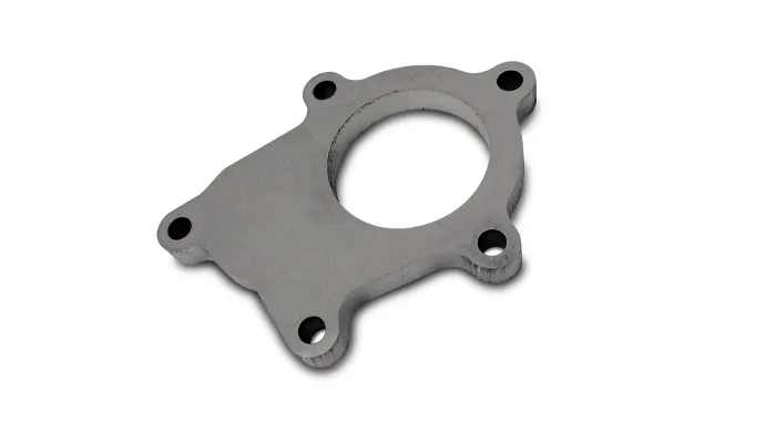 Discharge Flange; 8.7MM BHID; 0.5 in. Thickness; 58.8MM Port ID; For T3; 304 Stainless Steel; 5 Bolt; External Wastegate; product image