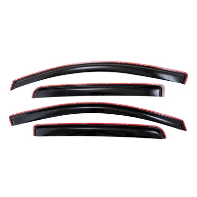 TrailFX Tfx Inchannel Wndw Vents Smoke 4pc