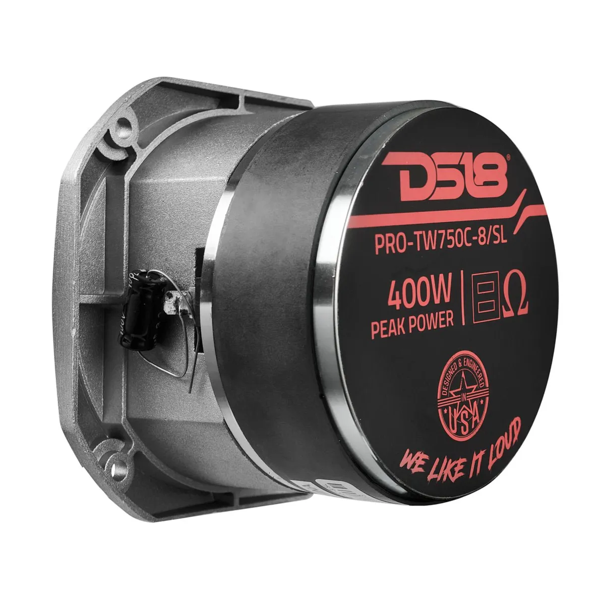 4" Super Bullet Tweeter with 1.5" Titanium Voice Coil and Oversized Ferrite Magnet 200 Watts 8-Ohm product image
