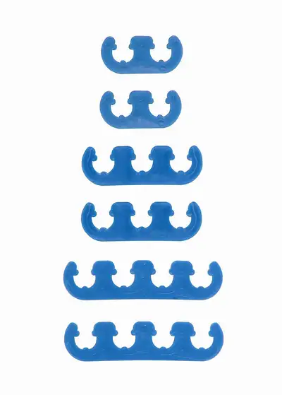 Mr Gasket Wire Separator Blue Plastic