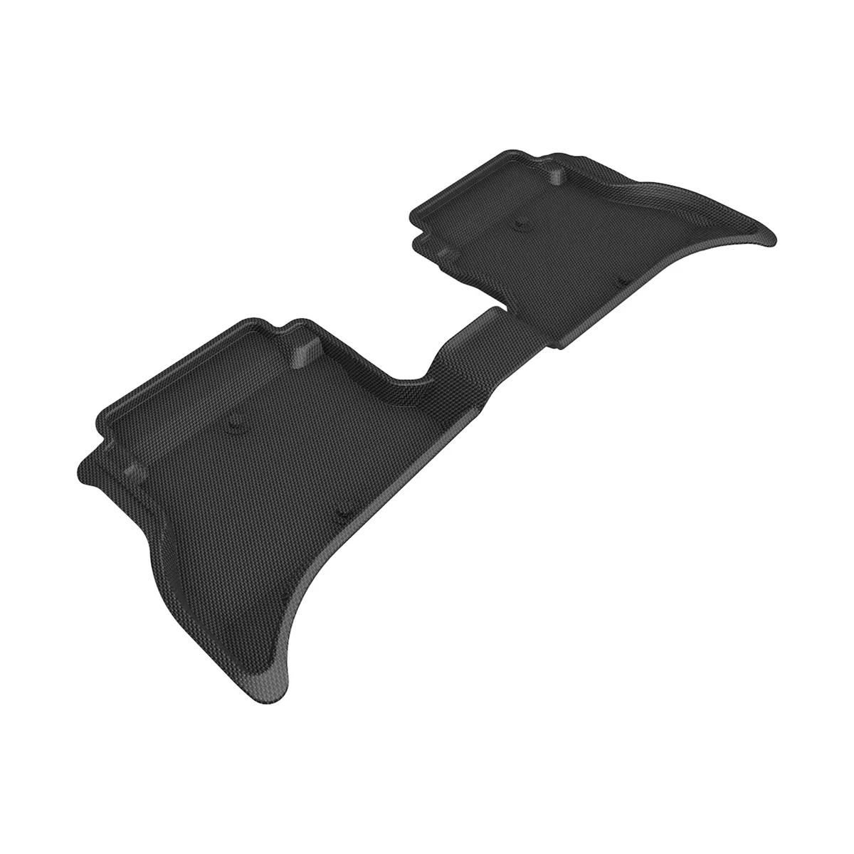 21c Wrangler Unlimited Second Row Maxpider Custom Fit Kagu Floor Mat Black product image