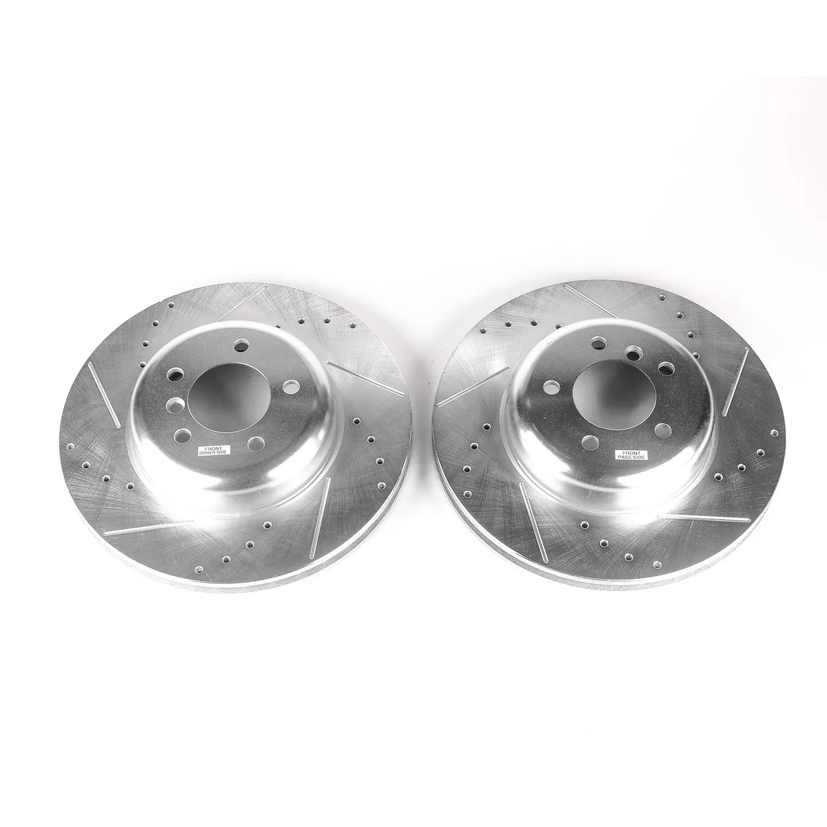 Drilledslotted Rotor Pair Front 2010-08 Bmw 535i 2006-04 Bmw 545i 2010-06 Bmw 550i 2005-04 Bmw 645ci product image