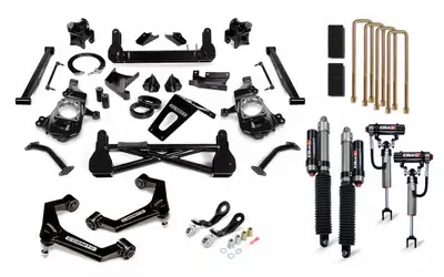 Cognito Motorsports Truck 7-Inch Premier Lift Kit with Elka 2.5 Reservoir Shocks For 2020-2024 Silverado/Sierra 2500/3500 2WD/4WD Cognito