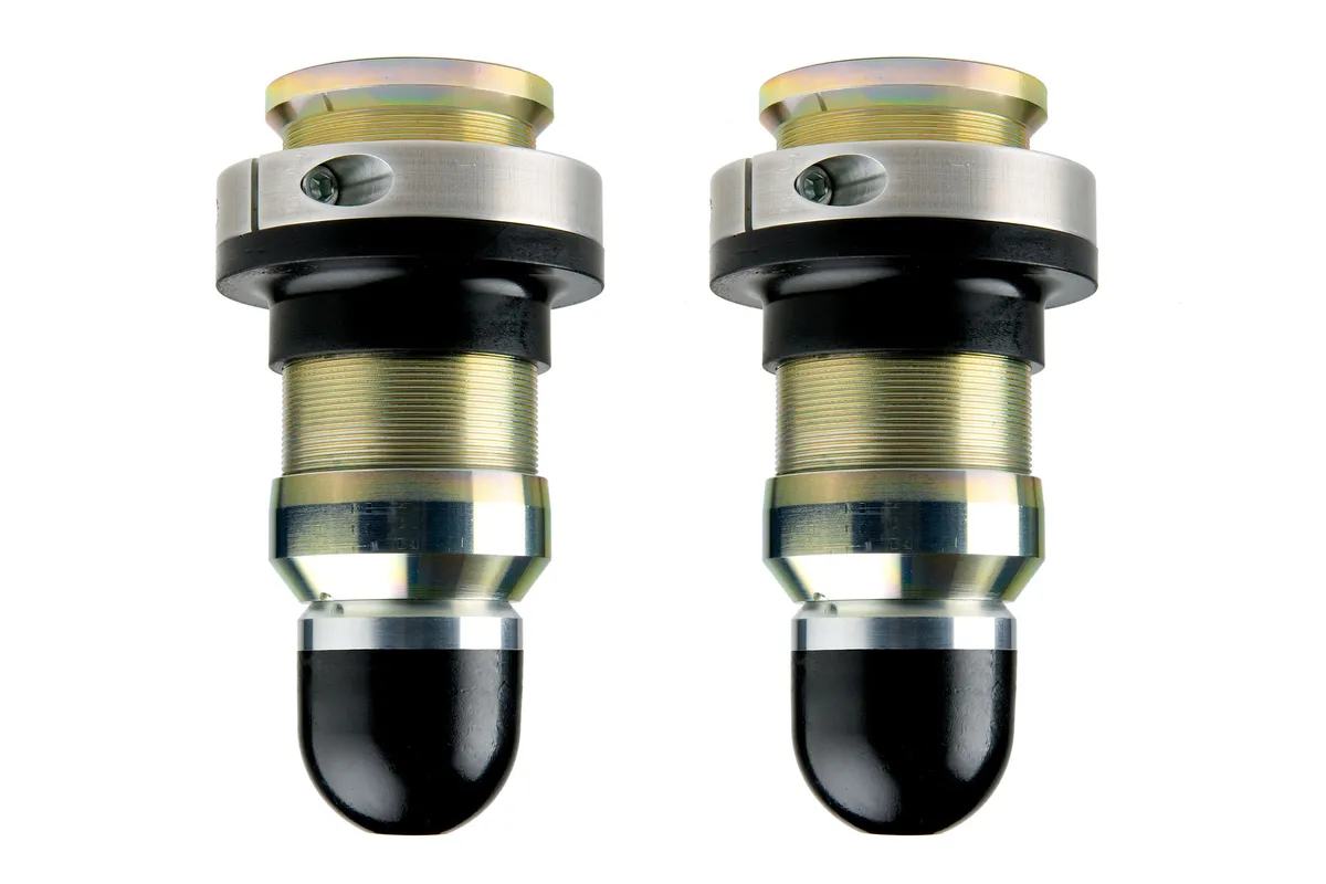 JKS Front Adjustable Coil Spacer with Bump Stop ACOS Wrangler JL and Gladiator JT JKS Manufacturing
